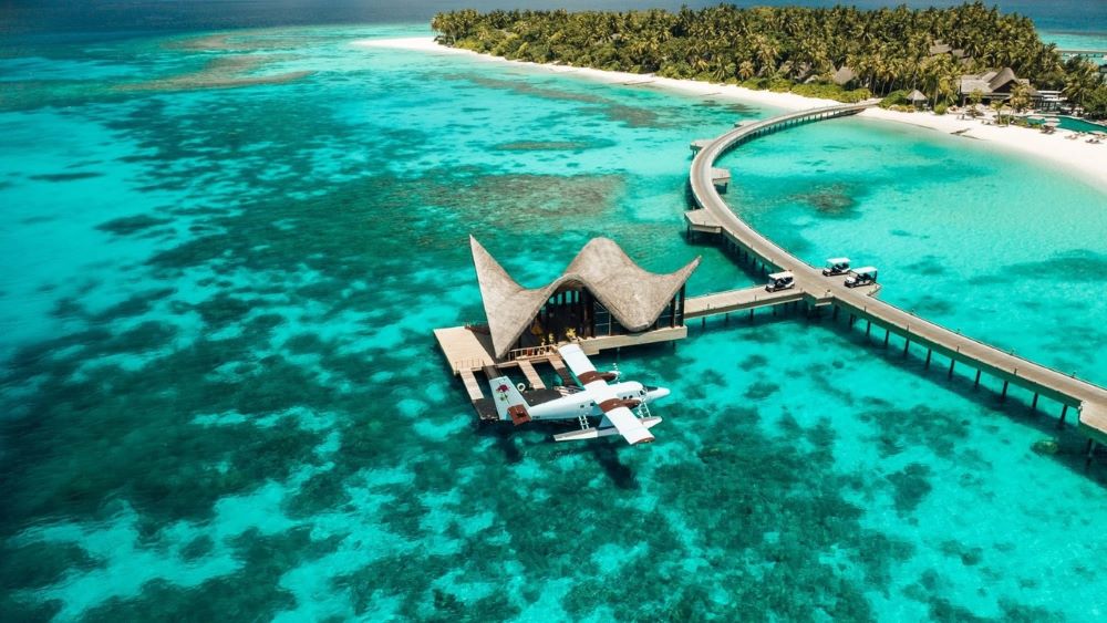Музей современного искусства под открытым небом: отель Joali Maldives