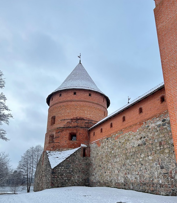 Тракайский замок — история, облицованная красным кирпичом