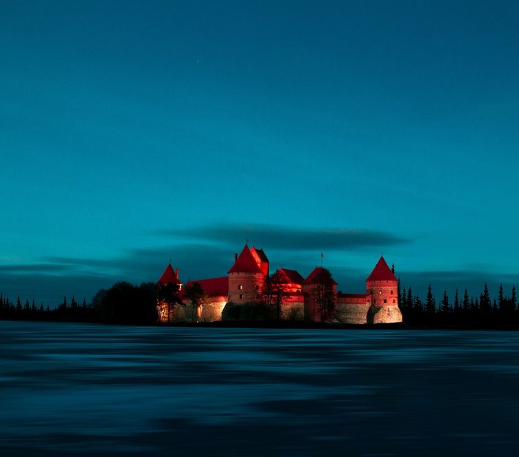 Тракайский замок — история, облицованная красным кирпичом
