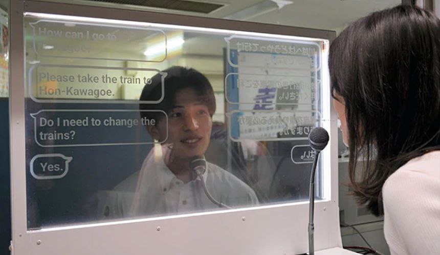 В Японии на некоторых станциях появились синхронные переводчики