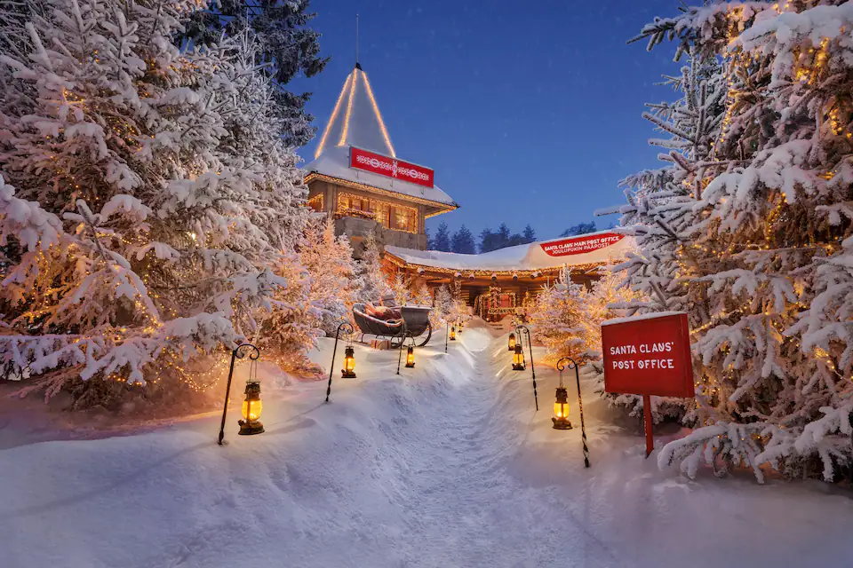 На Airbnb можно будет бесплатно забронировать хижину Санта-Клауса