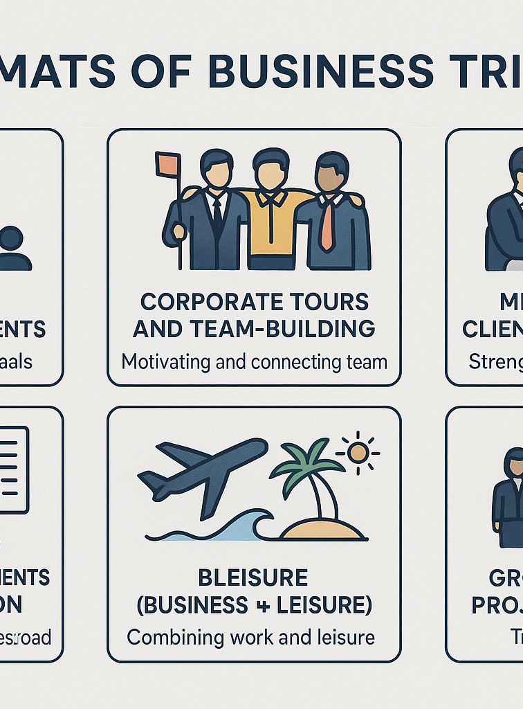 Какие бывают деловые поездки и как получить максимум пользы