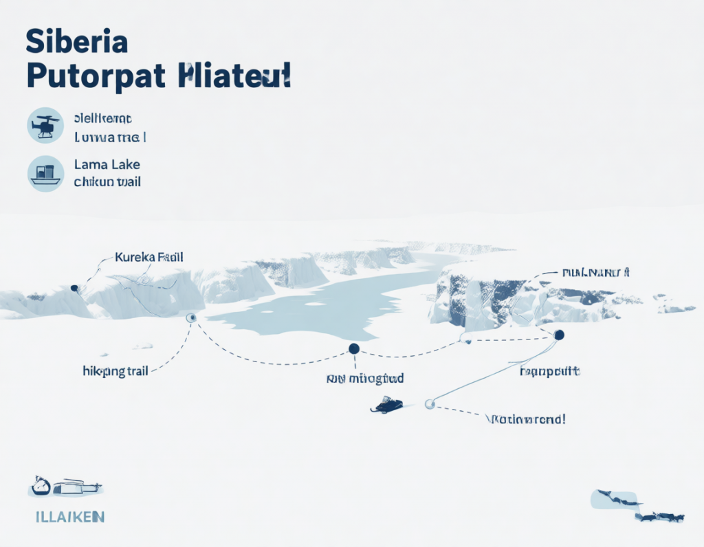 Плато Путорана: как добраться и что посмотреть